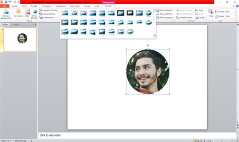 Come Ritagliare Unimmagine In Un Cerchio Perfetto In Powerpoint