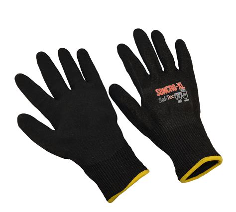 Hppe Black Nitrile Sandy Foam Palm Coated A6 Seattle Glove