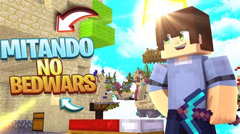 Minecraft Mitando No Bedwars Ganhei Luiz O Youtube