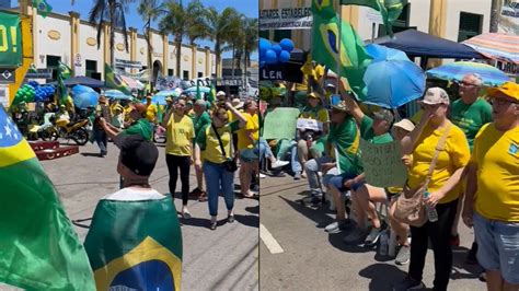 Manifestantes Completam Dias Acampados Em Frente Marinha De Itaja