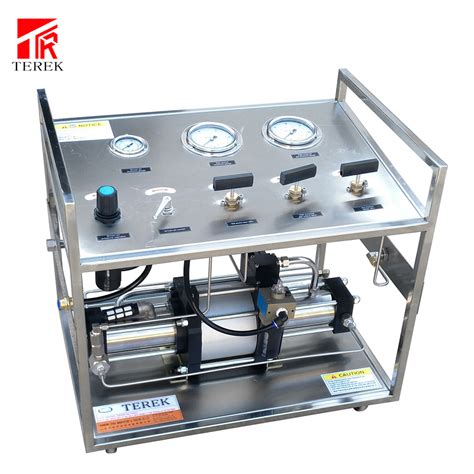 Terek Brand Air Driven Nitrogen Gas Booster Pump For Gas Pressurize And Filling China Gas