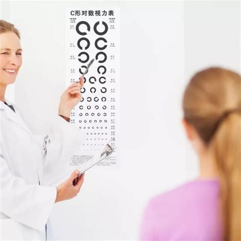 EYE CHART VISION Test Poster Eyesight Charts For Exams 10 Feet Pocket