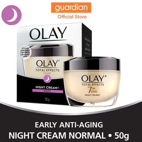 Olay Total Effects Night Cream 50g Shopee Singapore