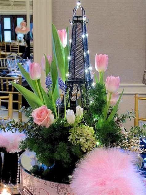 April In Paris Centerpieces For A Spring Party Centerpieces Tablescapes And Paris Theme