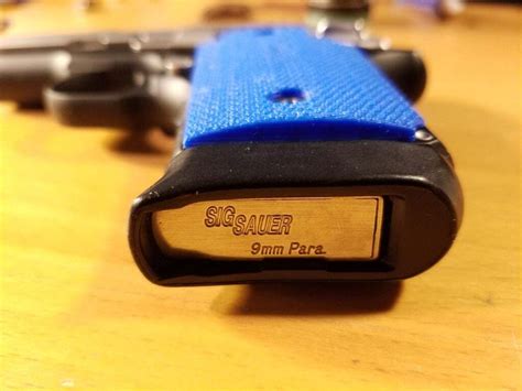 3d Printed Sig Sauer P938 Knurled Grips・cults