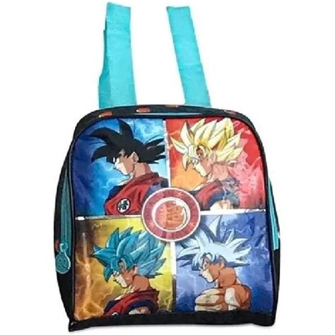 Kit Mochila Dragon Ball Z Goku Rodinhas Lancheira Estojo G No Shoptime