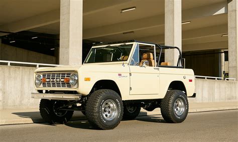 1966 Cream Yellow Ford Bronco | 1966 Classic Ford Bronco - Indian Creek ...