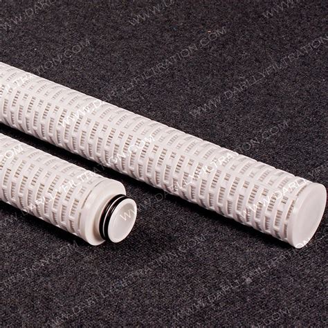 Absolute Rated Glass Fiber Pleated Cartridge Filters Micron