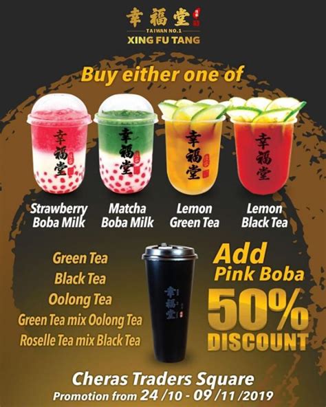 Xing Fu Tang Cheras Traders Square 50 OFF Promotion 24 Oct 2019 9