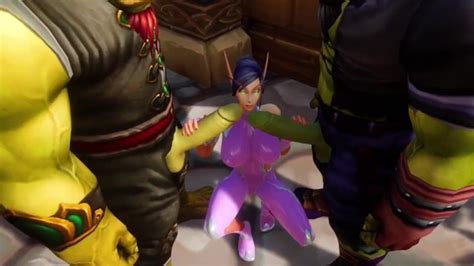 Elf Has A Threesome With Two Orcs Warcraft Porn Parody Xxx Mobile Porno Videos Movies