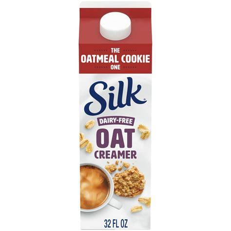 Silk Oatmeal Cookie Oat Creamer Dairy Free Gluten Free Soy Free 32 Oz Delivery Or Pickup