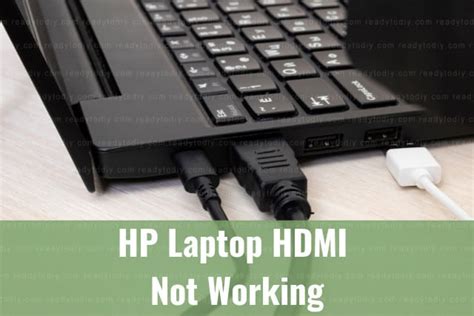 HP Laptop HDMI Not Working (How to Troubleshoot) - Ready To DIY