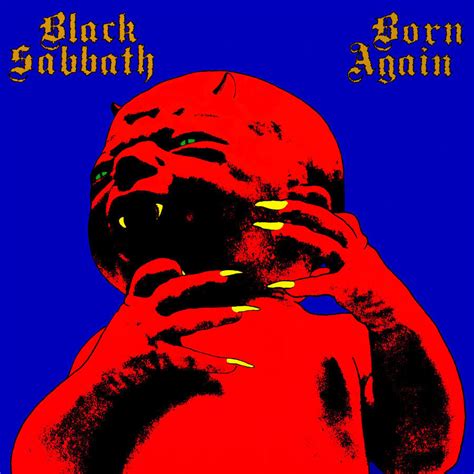 Album Covers Black Sabbath Born Again 1983 Album Cover Poster 24