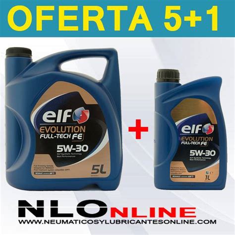 Elf Evolution Full Tech Fe 5w30 5l 1l 3315 € Neumaticos Y Lubricantes Online