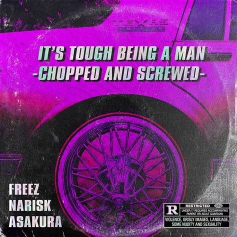 【news】freez × Narisk 『it’s Tough Being A Man』のリミックスアルバム配信開始 Asakuraによるチョップド＆スクリュード・バージョン