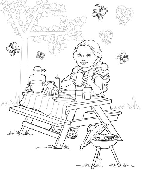 Doll Coloring Books Our Generation Coloring Pages For Girls Free