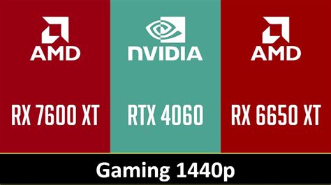 Rx 7600 Xt Vs Rtx 4060 Vs Rx 6650 Xt Youtube