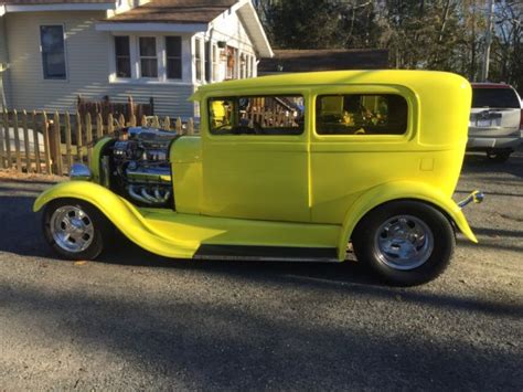 1929 Ford 2 Door All Steel Pro Street 454 Bds 671 Blower Chopped Street