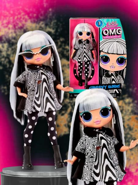 L O L Surprise Кукла ЛОЛ Сюрприз ОМГ Груви Бэйби перевыпуск 2023 LOL OMG Groovy Babe
