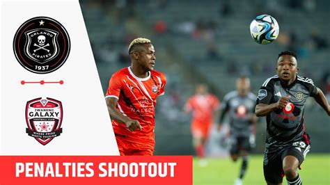 Orlando Pirates Vs Jwaneng Galaxy Penalty Shoot Out Highlights Youtube