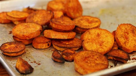 Crispy Sweet Potato Rounds Recipe Crispy Sweet Potato Sweet Potato