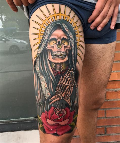 Santisima Muerte Tattoo Ideas Design Talk