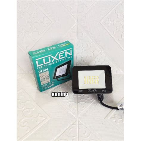 Jual Lampu Sorot LED Flood Light LUXEN 10 20 30 50 100 Watt