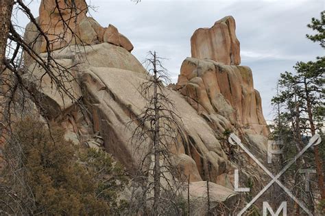 Chair Rocks via Colorado Trail - Fat Man Little Trail