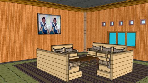 Desain Interior Ruang Tamu 3d Warehouse