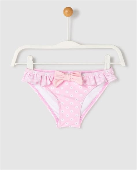 Culetín De Bebé Niña Rosa Con Margaritas · B Con B · Moda · El Corte Inglés