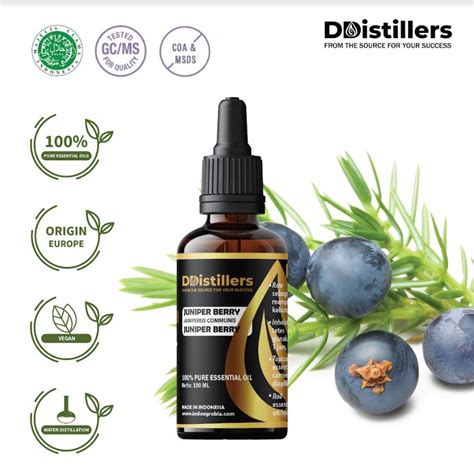 Jual Juniper Berry Juniper Berry Essential Oil 100 Pure Smexpo Pertamina