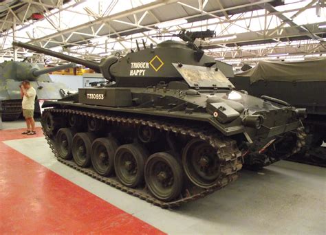 M24 Chaffee from the rear