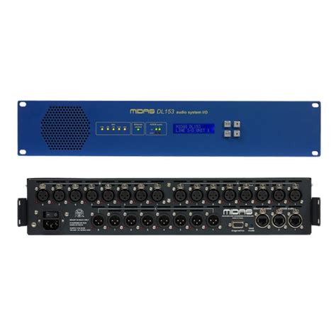 Consola Midas DL153 Mezclador Audio Rack Music Box Tienda Online