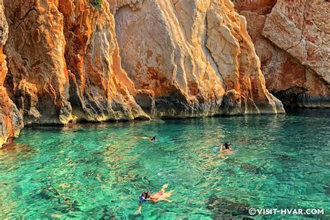 TOP 10 HVAR beaches | Full day Speed Boat tour from Hvar