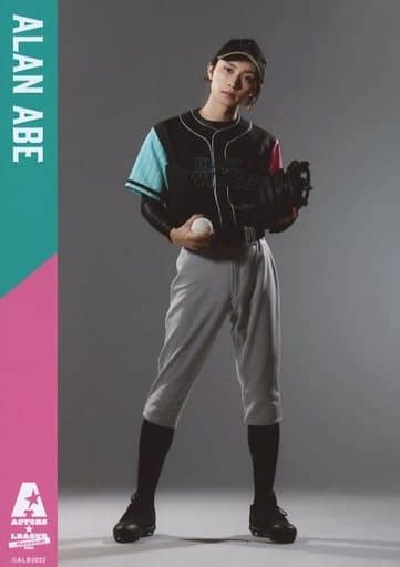 駿河屋 阿部顕嵐black Wings全身「actorsleague In Baseball 2022」ブロマイド（男性生写真）