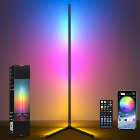 Buy Corner Floor Lamp Smart Rgb Led Corner Light With App Remote