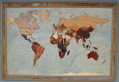 Artist Schwindt - World Map