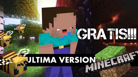 Descargar Minecraft Para Pc Gratis Ultima Version 2020 [actualizable] Youtube