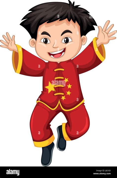 Chinese Boy Clipart