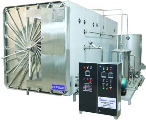 Stainless Steel Horizontal Industrial Eto Sterilizer At Rs 3800000 In