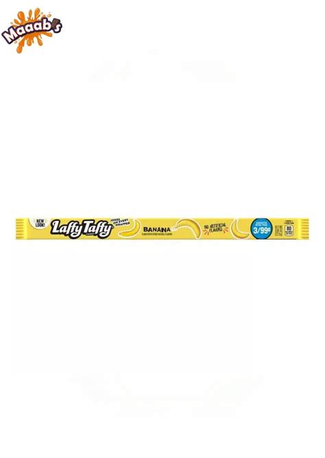 Laffy Taffy Ropes Banana 23g Maaabs