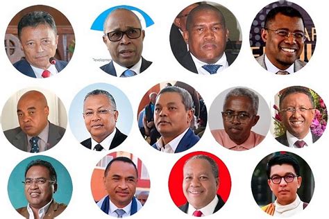 Pr Sidentielle Madagascar Treize Candidats Au Poste Supr Me De La