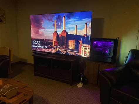 77” Lg C2 Basement Setup R Oled Gaming