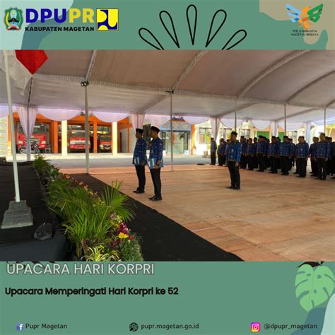 Upacara Hari Korpri Ke Tahun Kabar Magetan