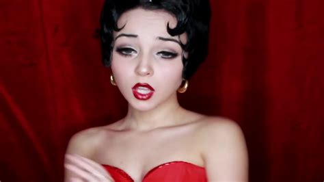 Makeup Betty Boop Transformation Saubhaya Makeup