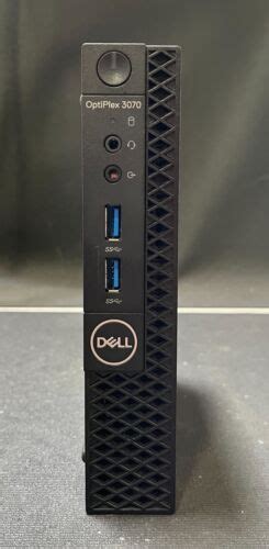 Dell Optiplex 3070 Mff Pc I3 9100t 3 1ghz 8gb Ddr4 2666v 256gb Ssd Windows 11 Ebay