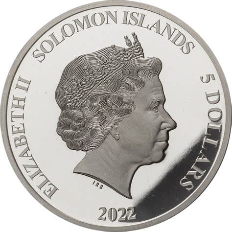 Dollars Elizabeth Ii Guardian Statue Islas Salom N Numista