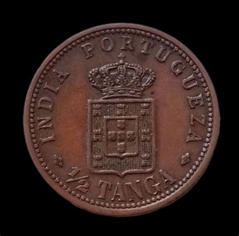 Portuguese India D Carlos I 1889 1908 ½ Tanga MCMIII Catawiki