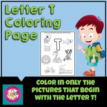 Letter T Coloring Pages Preschool