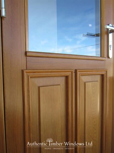 Double Glazed Oak Doors Authentic Timber Windows Ltd